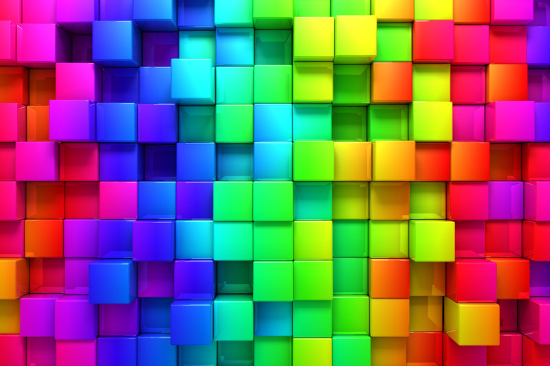 рендеринг, фон, кубы, geometry, cubes, color